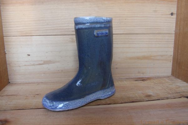 Botte bleue en grès