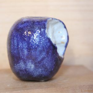 Pomme croquée