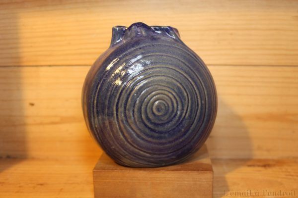 Vase bleu