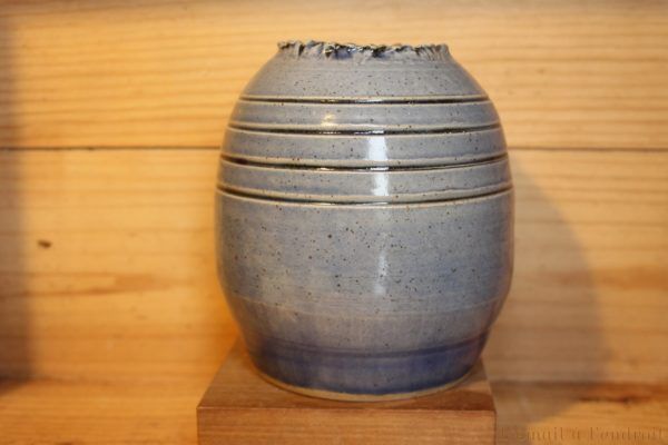 Vase bleu