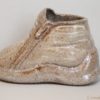 chausson gris beige