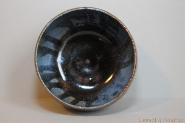 bol bleu marron