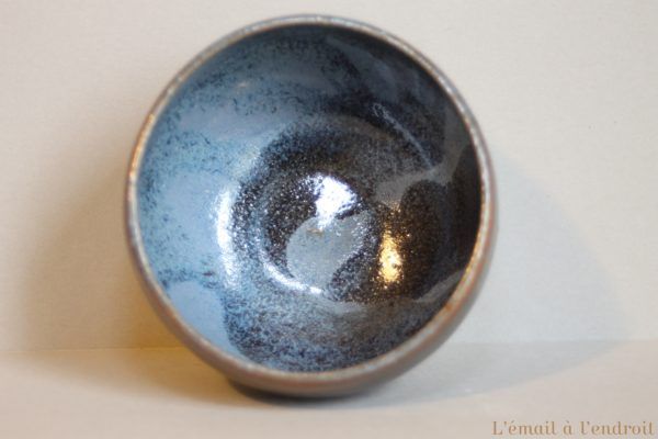 Bol bleu marron