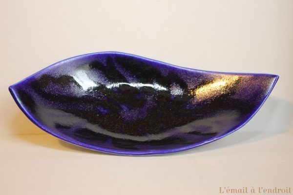 plat en grès bleu