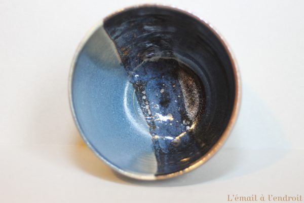 bol bleu marron