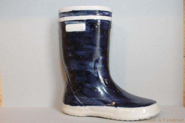 botte bleue