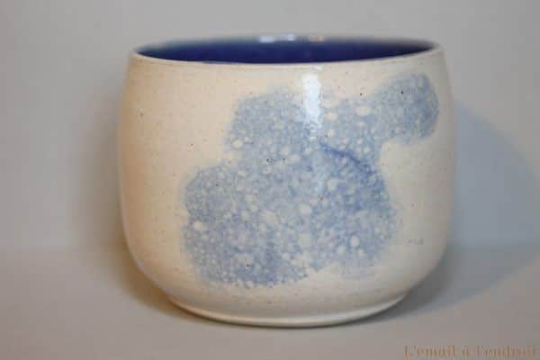 bol beige bleu