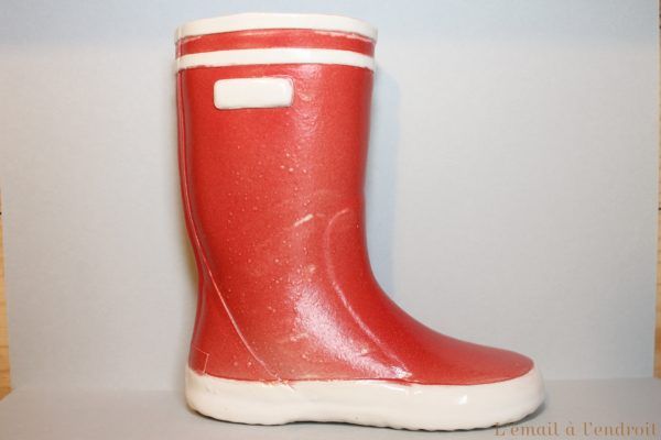 Botte en céramique rouge