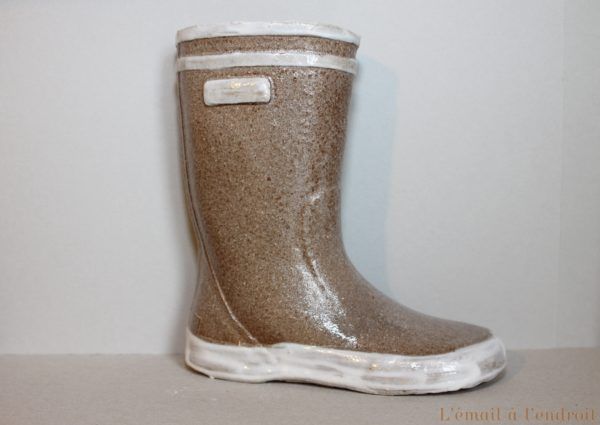 botte marron gris