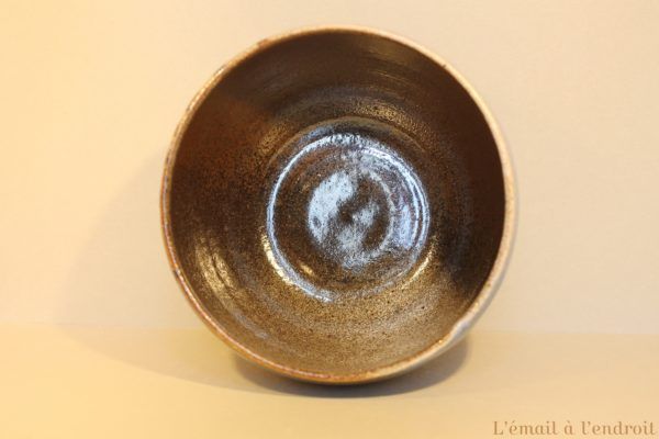 bol bleu marron