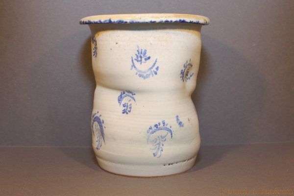 vase gris bleu