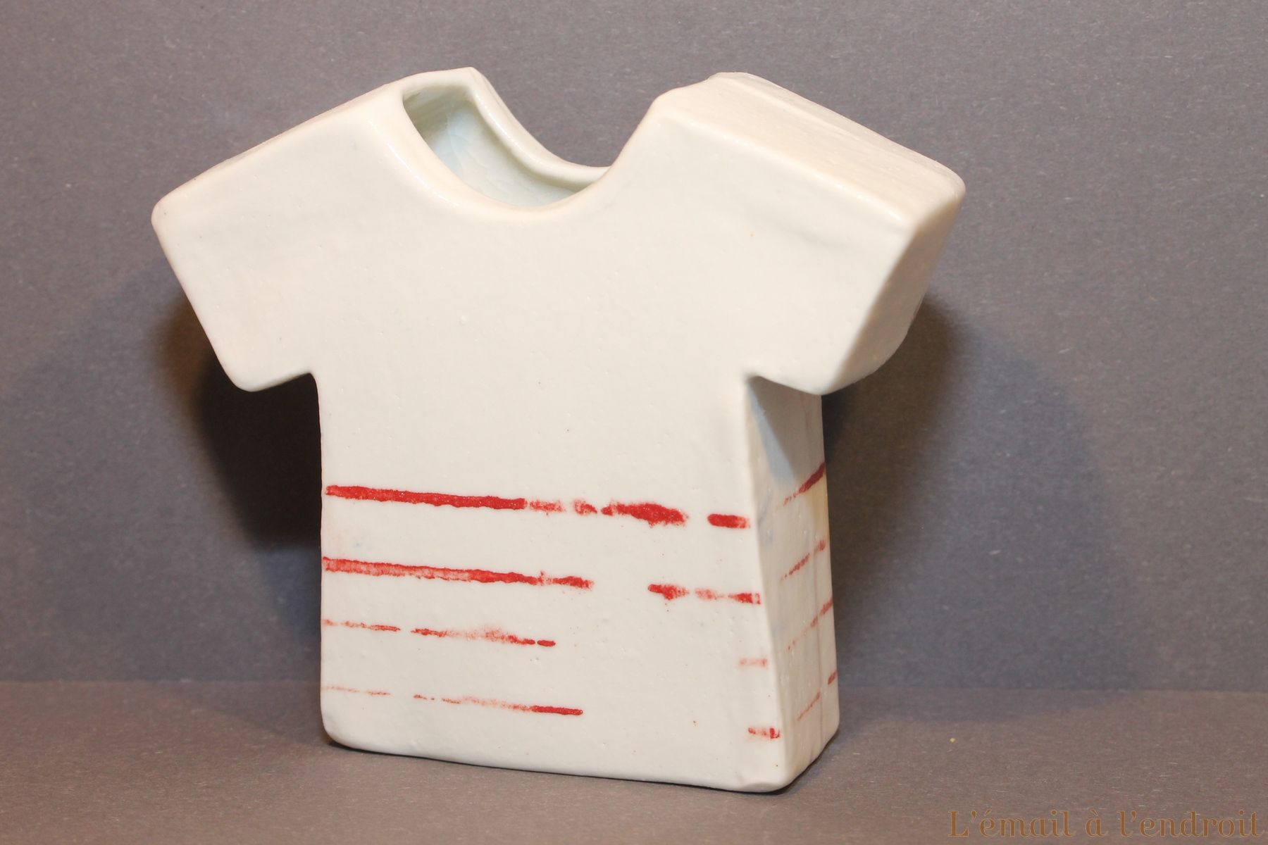 Marinière blanche et rouge best sale