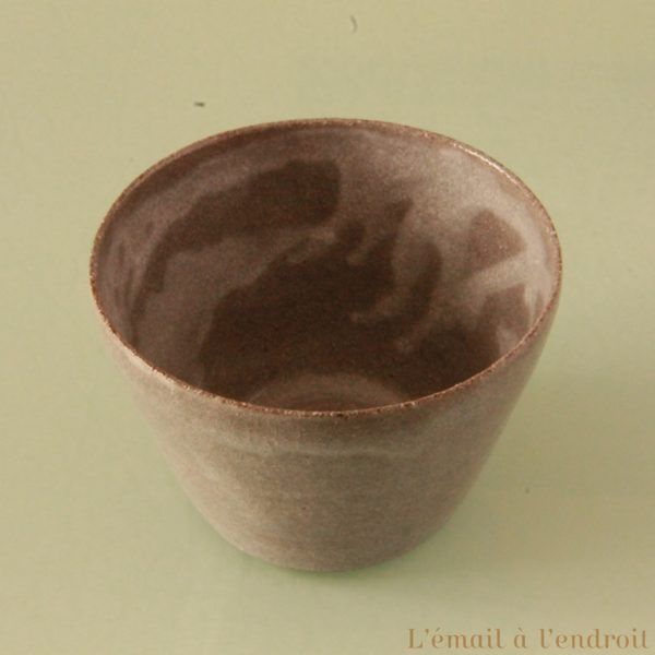 bol ramequin gris beige blanc