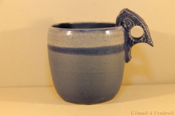 Mug bleu sable