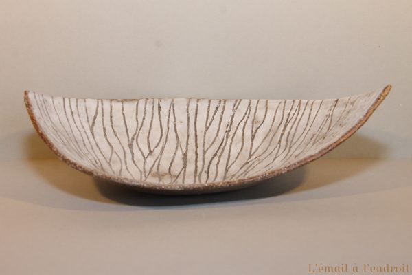 plat en grès sable