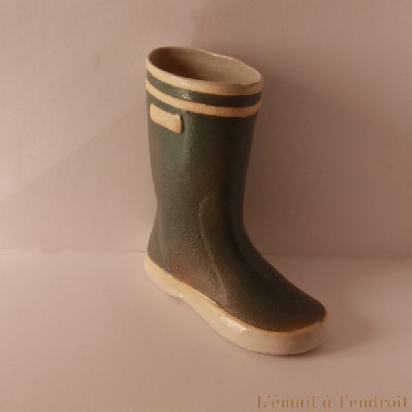 Botte en céramique verte