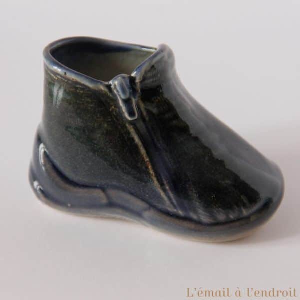 chausson bleu