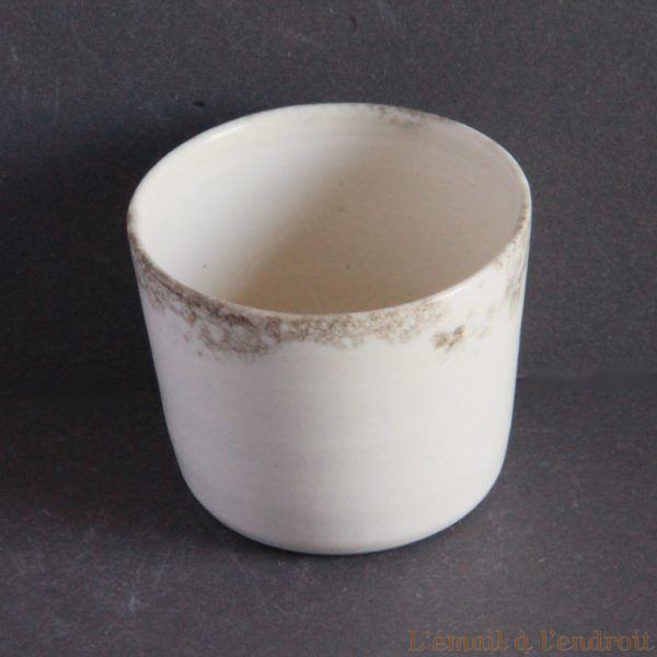 tasse blanc gris