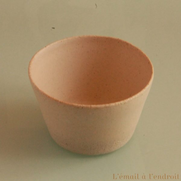 bol ramequin blanc sable