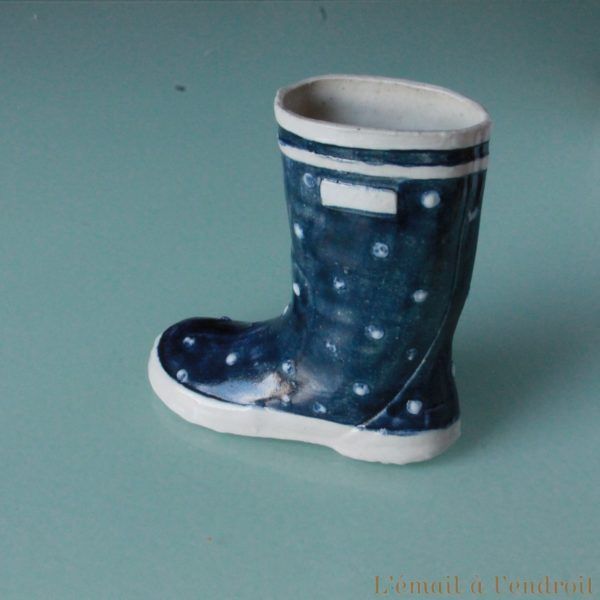 botte bleue