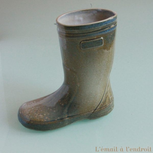 Botte vert bleu