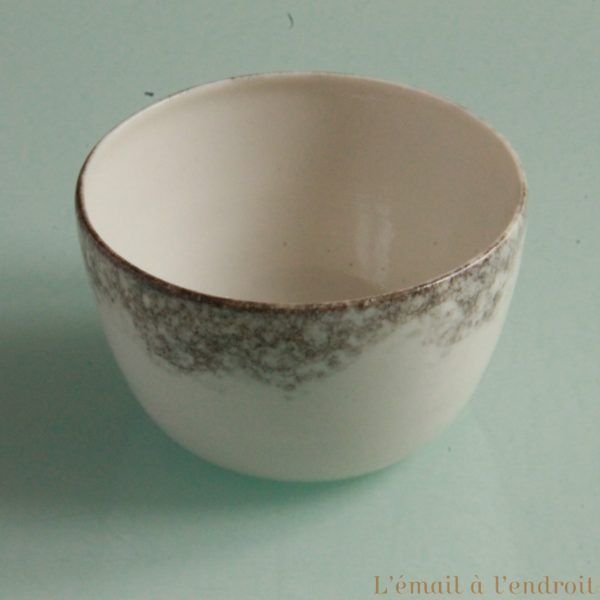 bol blanc gris