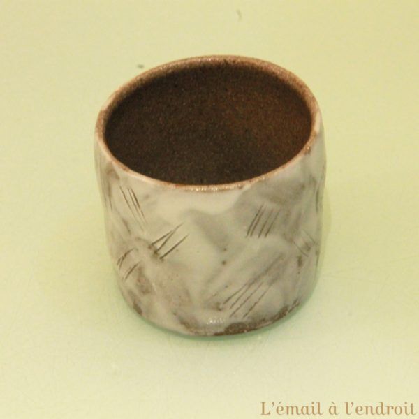 tasse blanc gris