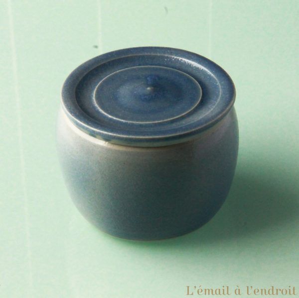 pot bleu