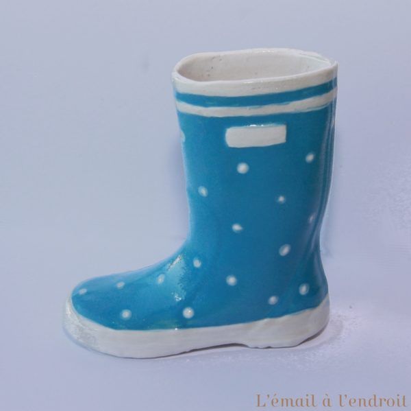 Botte bleue