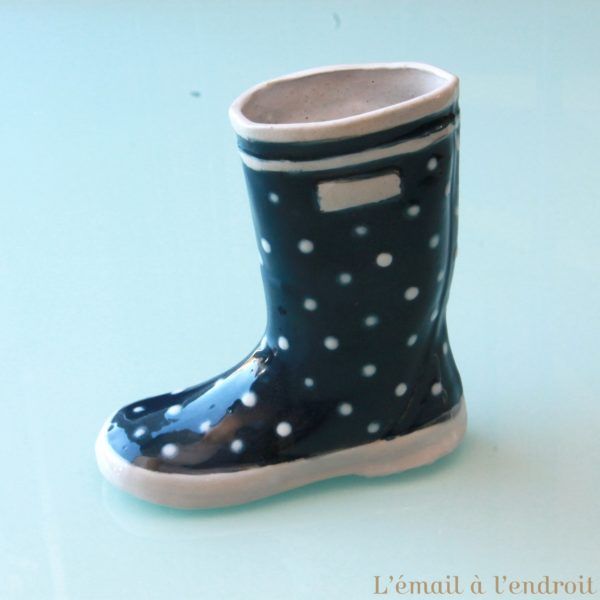 botte bleue