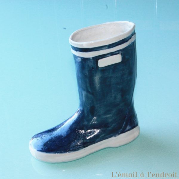 botte bleue