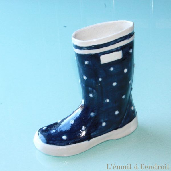 botte bleue