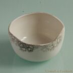 bol découpé blanc gris